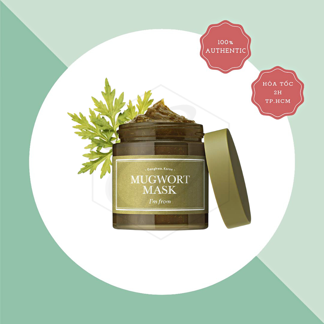 [DATE 9/3/2023] Mặt Nạ Ngải Cứu I'm Form Mugwort Mask - 110g